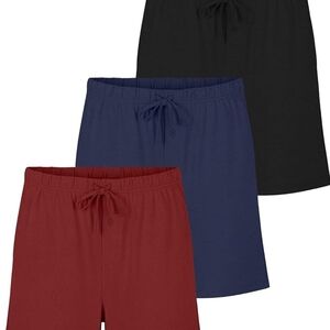 Essentials Men's Athletic Shorts - Black, Navy, and Red